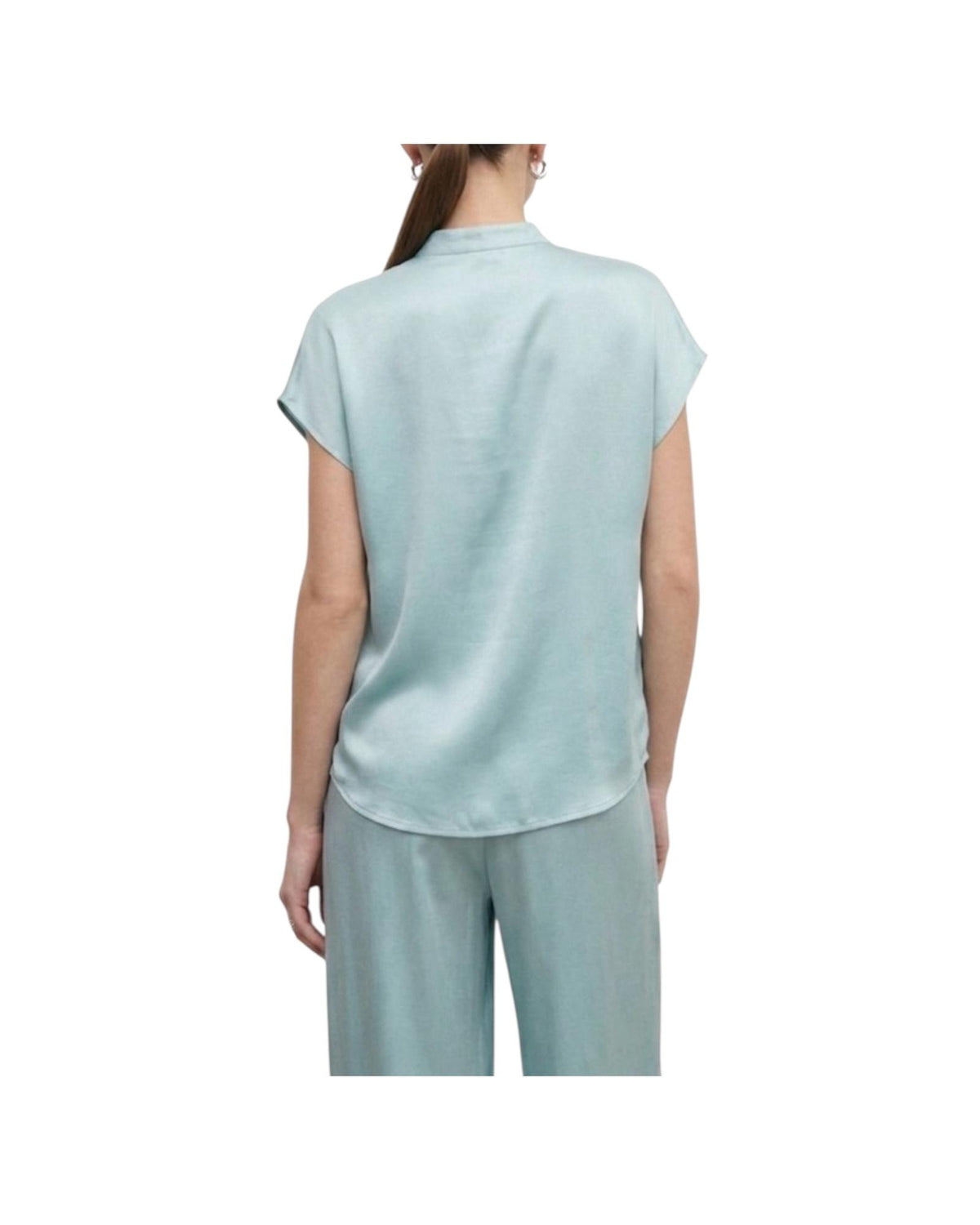 Camicia in raso di viscosa Opale FVA DC5237 OPALE OTTOD'AME 