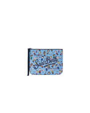Pochette Aline in scuba con stampa Snoopy and Friends