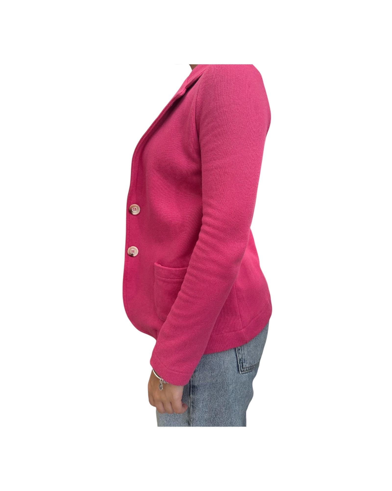 Blazer in cotone Fuxia GIACCA COTONE FUXIA SUSAN DI 