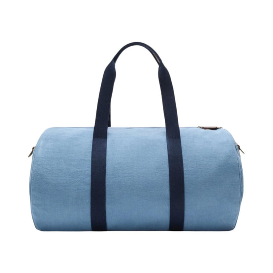 Borsone Round Jetleg in lino Celeste JTEL008 01250L MC2 SAINT BARTH 