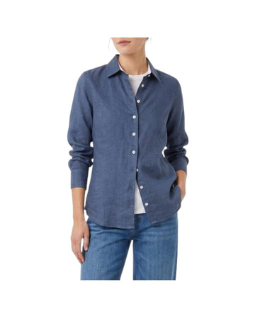 Camicia Donna in lino Denim D050 PAOLA 22 BASTONCINO 
