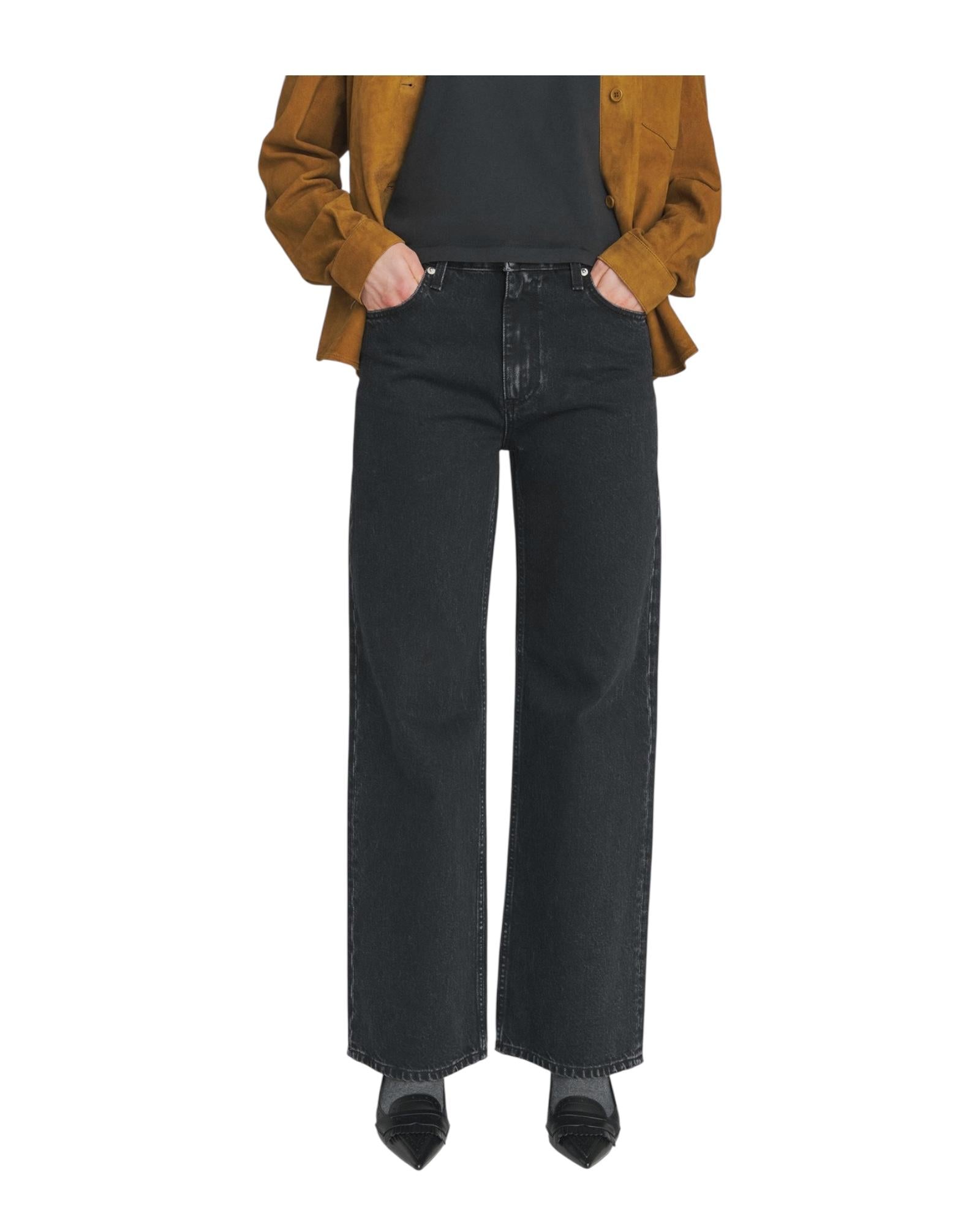 Jeans Wide leg Denim black RND354N0943033 C0998 ROY ROGER'S 