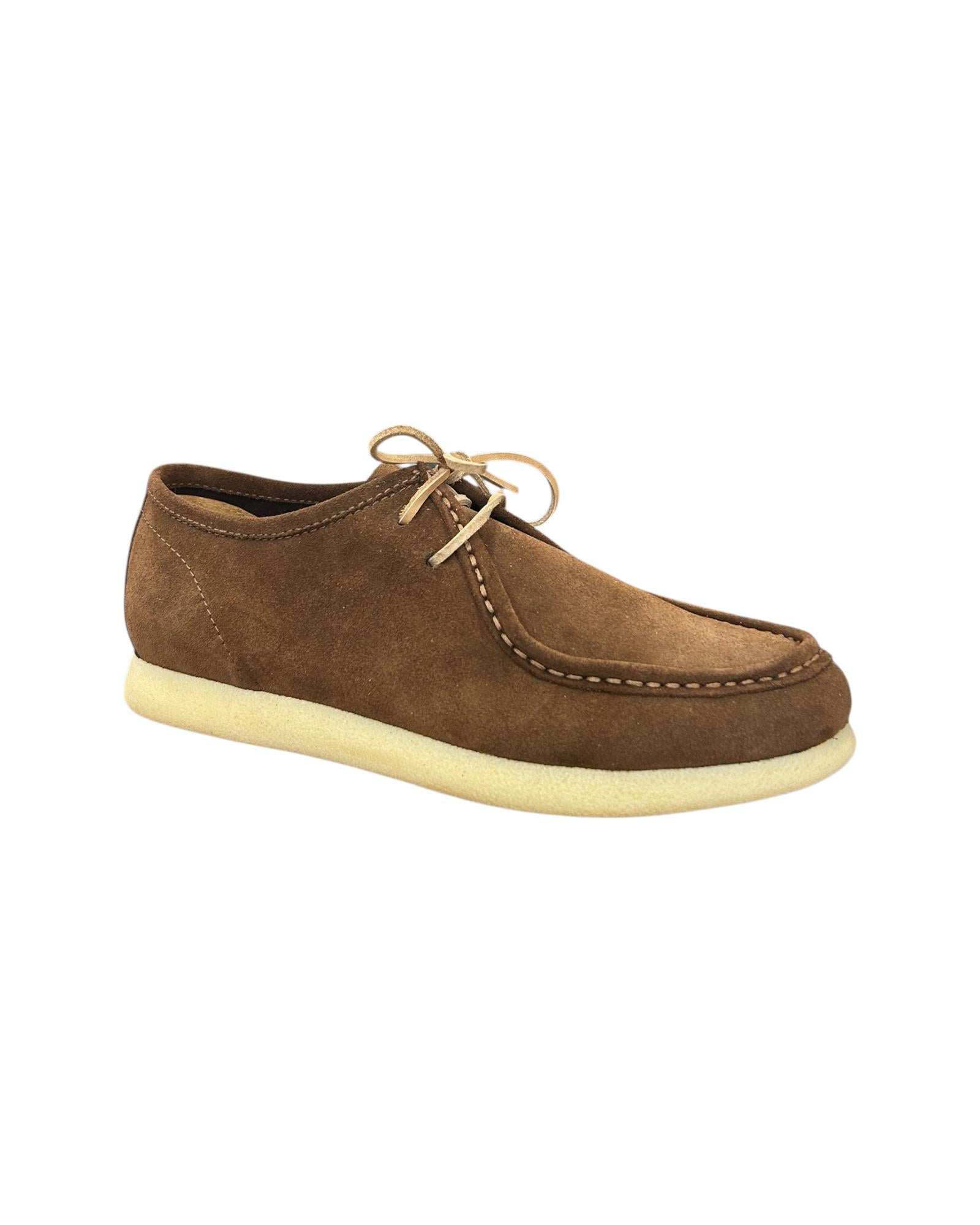 Polacchina in pelle scamosciata Cognac CL3014 COGNAC KEBO 