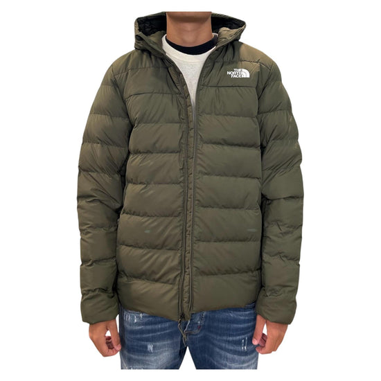 Giacca con cappuccio Aconcagua III New taupe green NF0A84I1 NEW TAUPE GREEN THE NORTH FACE 