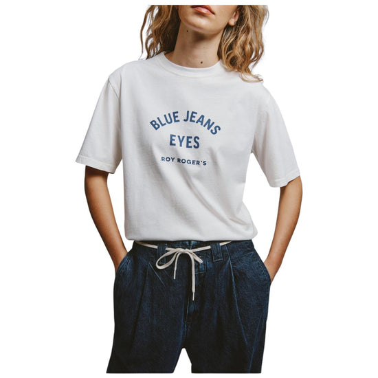 EVA X ROY ROGER'S - T-shirt Blue Jeans Eyes RND90360CG500124 C0069 ROY ROGER'S 