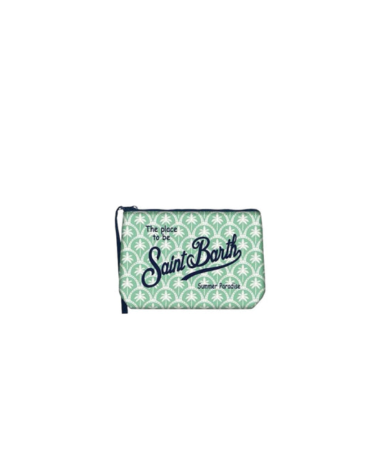 Pochette Aline Palm Verde ALIN001 00990L MC2 SAINT BARTH 