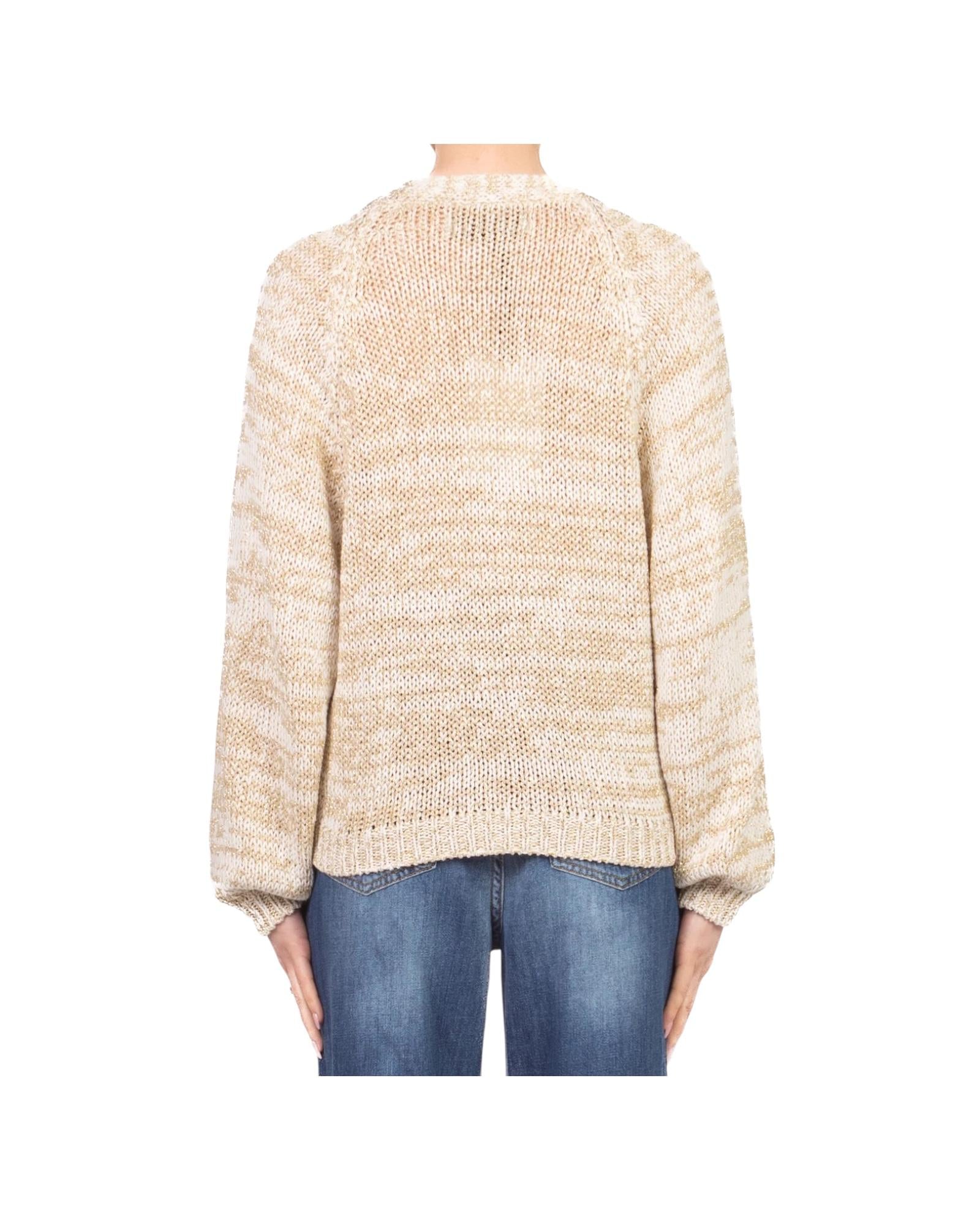 Cardigan con bottone gioiello Calce JIT Q008 345 HAVEONE 