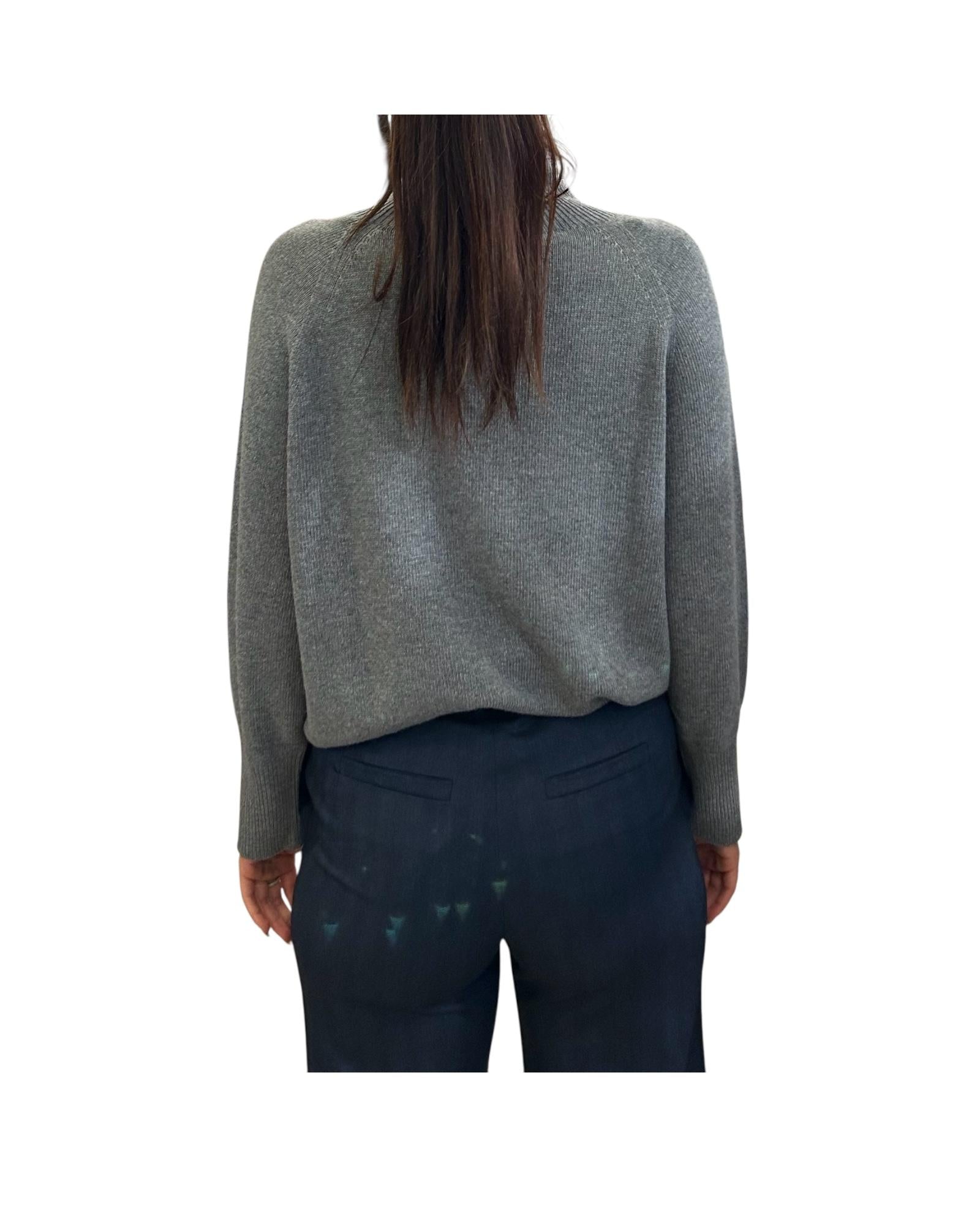 Maglia over in lana e cashmere Grigio ISMAELE 009 MARELLA