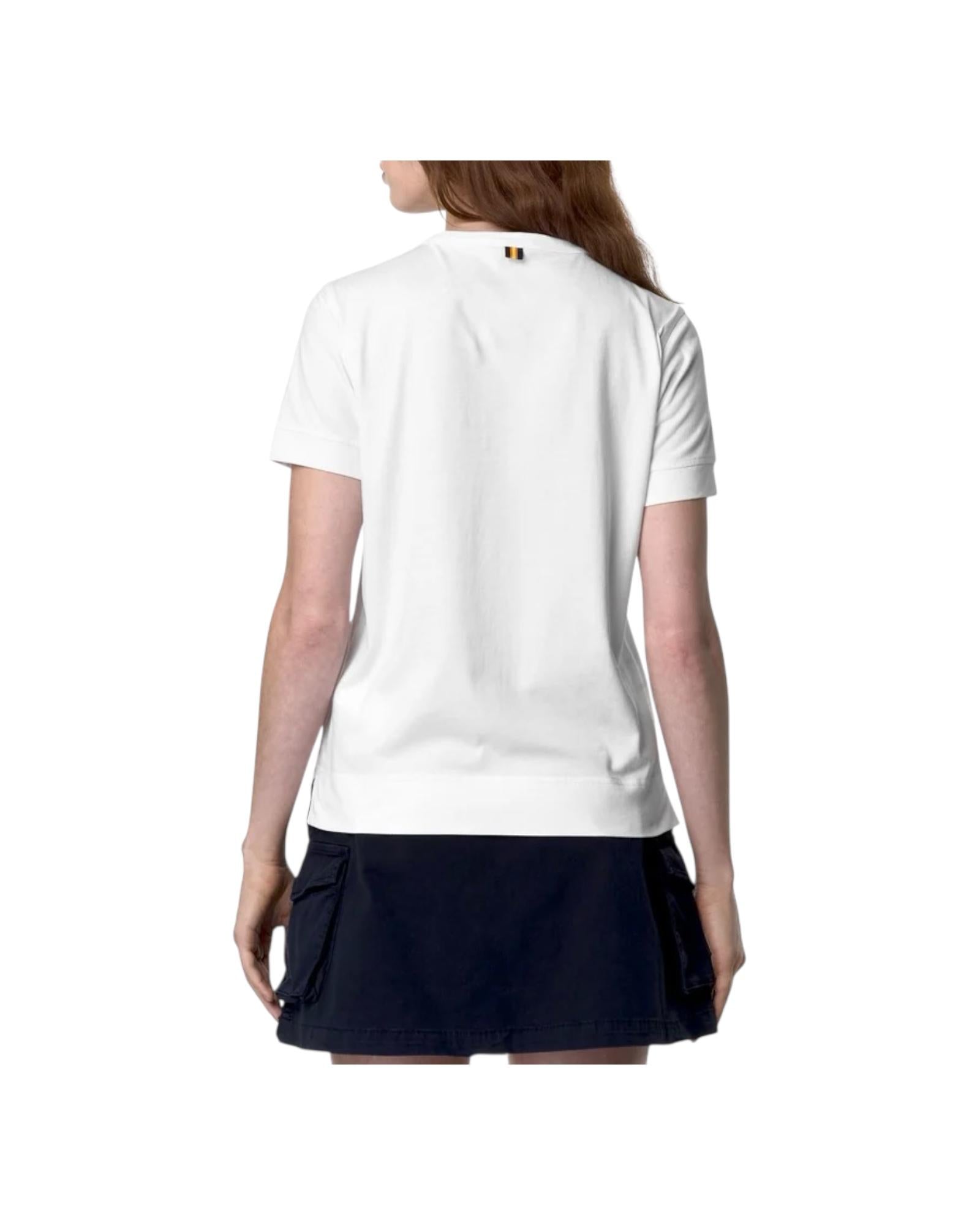 T-shirt Emel white K2122UW 001 K-way 
