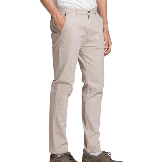 Pantalone in twill stretch Beige BRYAN TWSC51 IMPURE 