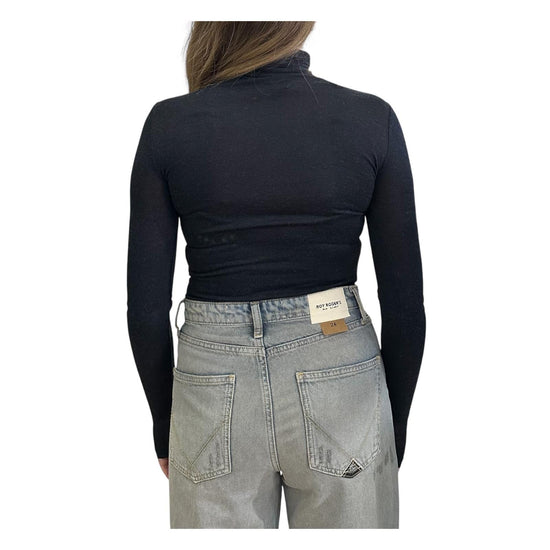 Maglia collo alto e manica lunga Blu ADRIANNA 17 CHS 