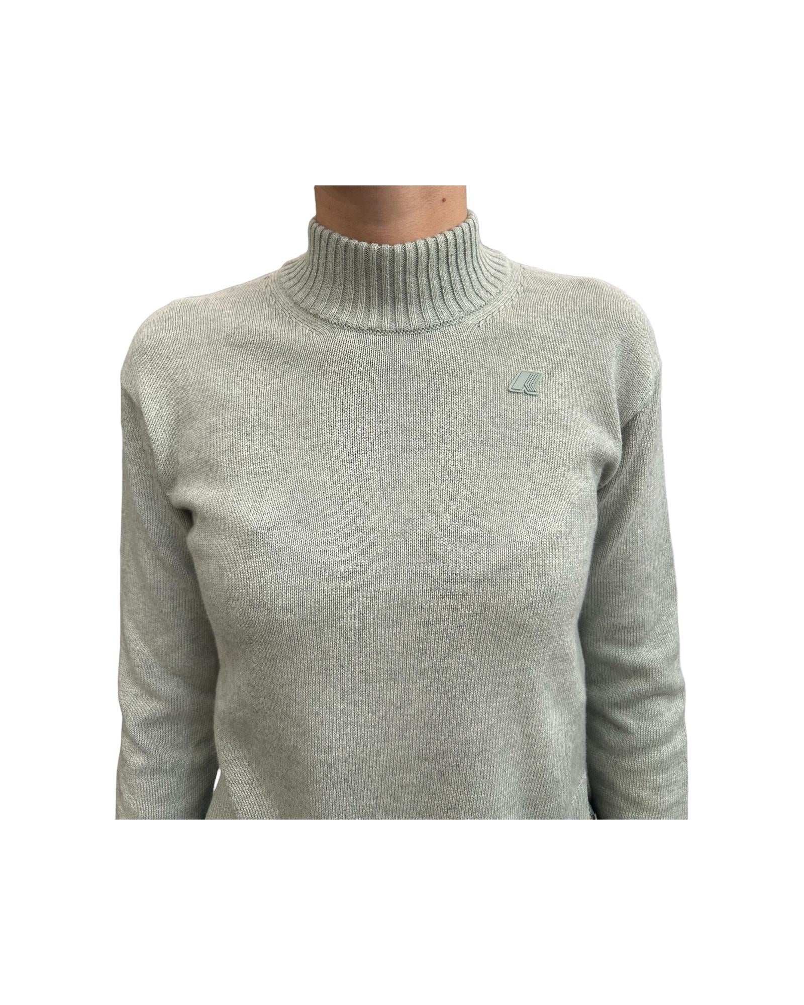 Maglione Agata Cotton Cashmere Grey Melange K81341W KA4 K-way 