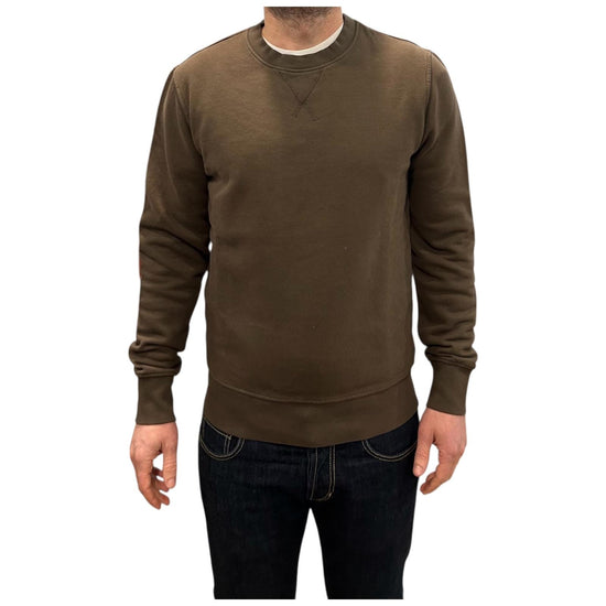 Felpa girocollo Marrone W4007 MARRONE BL'KER 