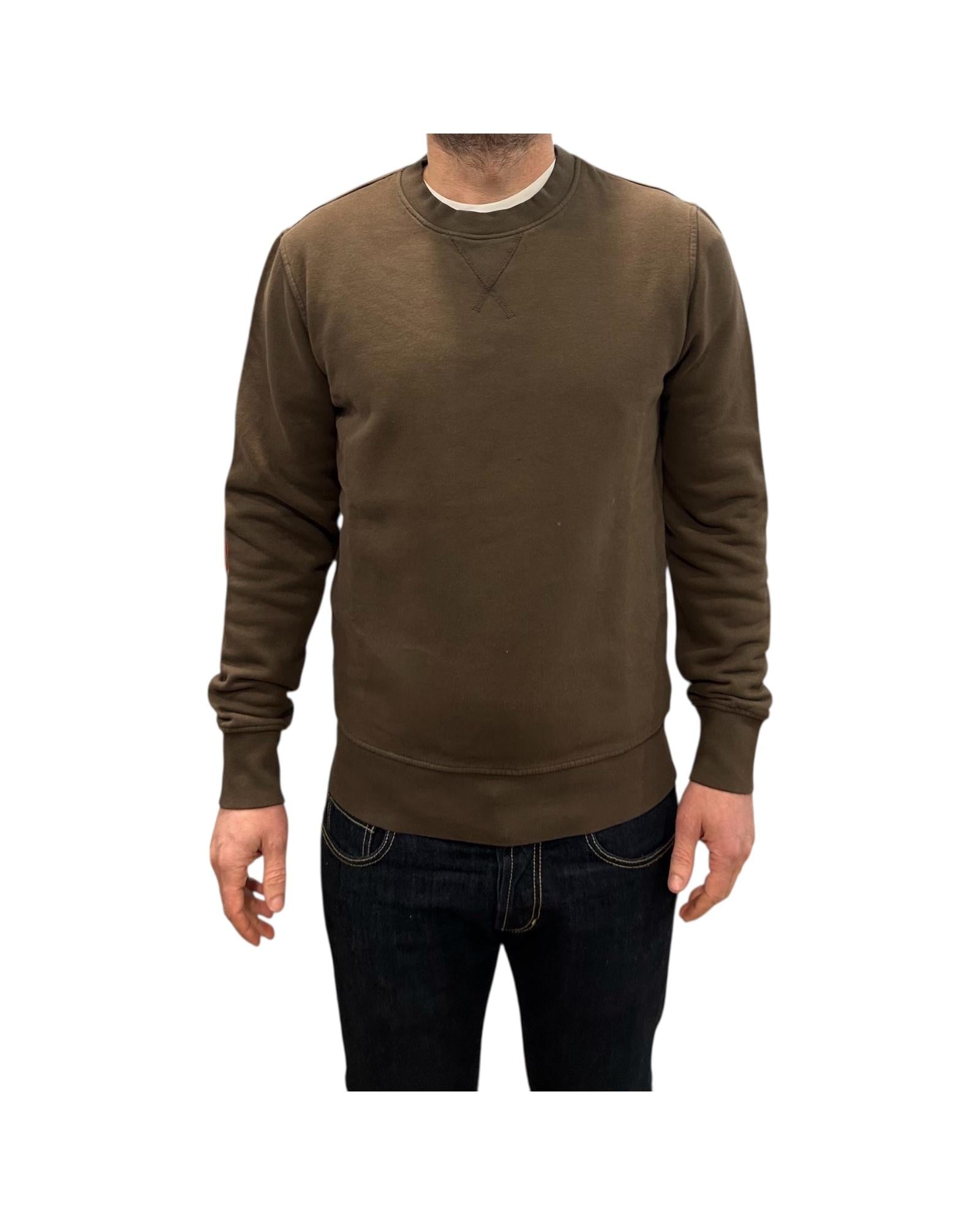 Felpa girocollo Marrone W4007 MARRONE BL'KER