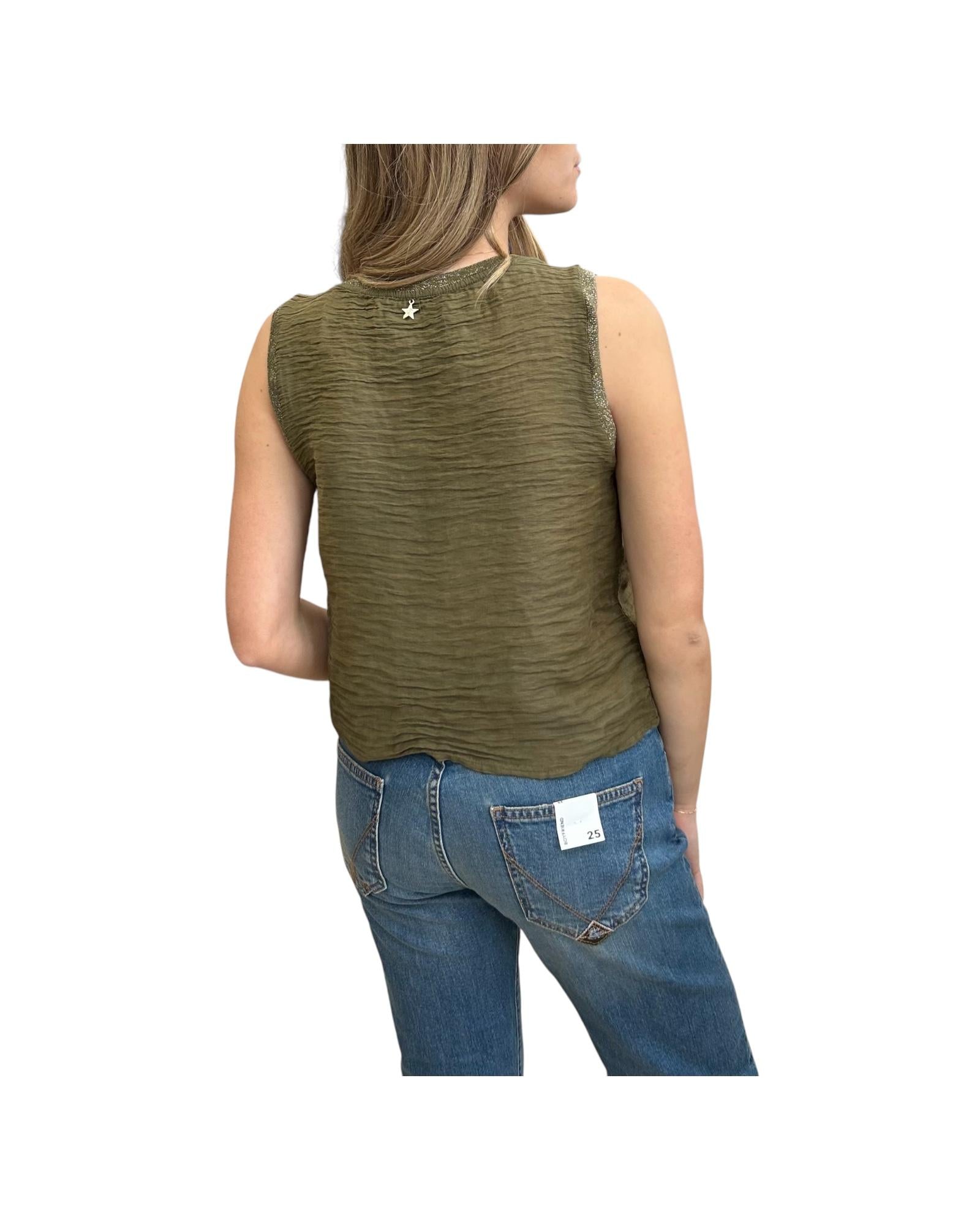 Top girocollo Militare W39F0088 MILITARE SOUVENIR 