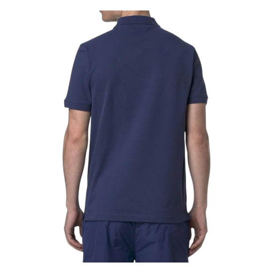 Amedee Pique tinta unita blue deep cobalt K5127BW 867 K-WAY 