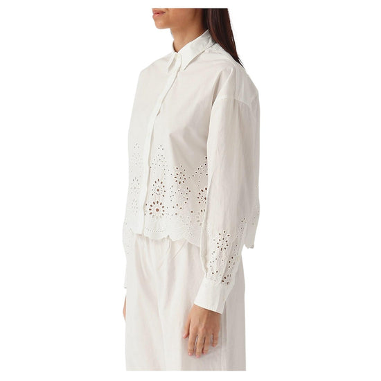 Camicia San Gallo in cotone Bianco ONE0001 01315L MC2 SAINT BARTH 