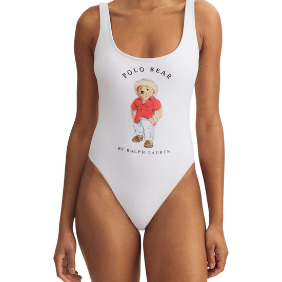 Costume intero Bear white 21598410 WHITE RALPH LAUREN 