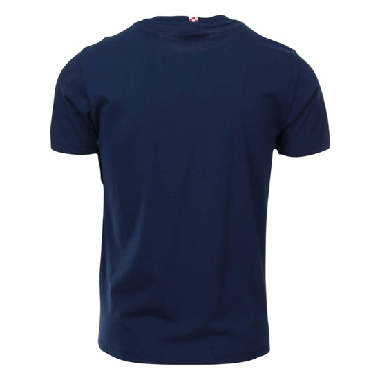 T-shirt da uomo in cotone con stampa e ricamo Aperol spritz TSHM001 02702H MC2 SAINT BARTH 