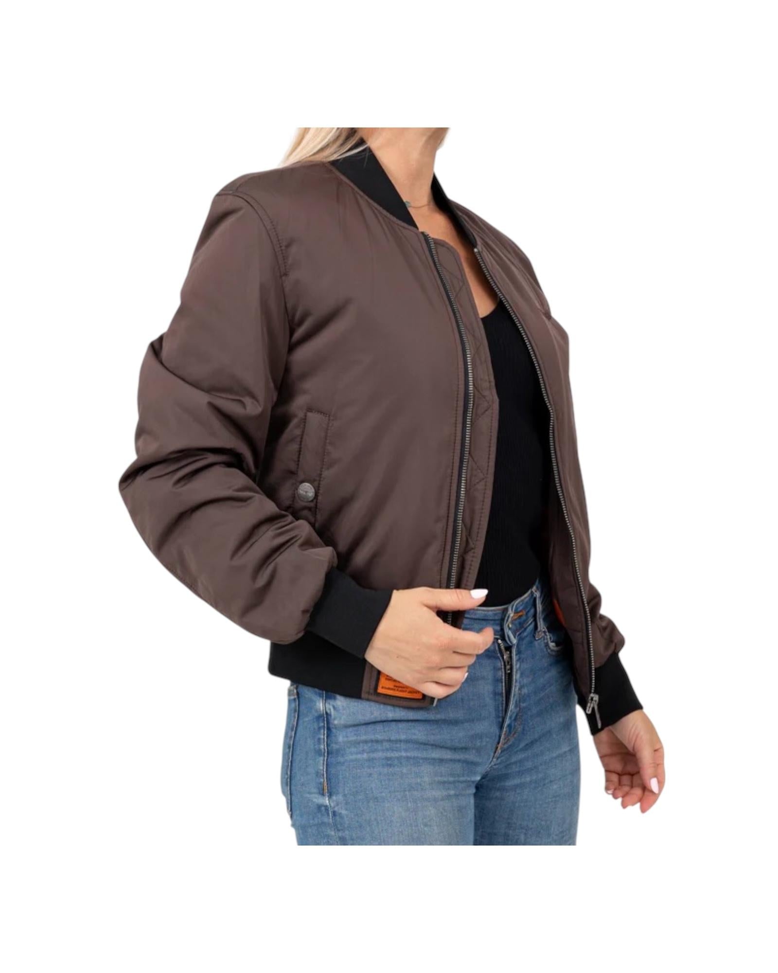 Giacca Max Brown BWMAXF5 BRO BOMBERS ORIGINAL 