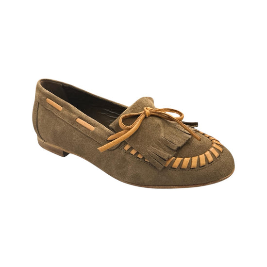 Mocassini Donna in camoscio marrone 2733 CAMOSCIO 409 CURIOSITE' 