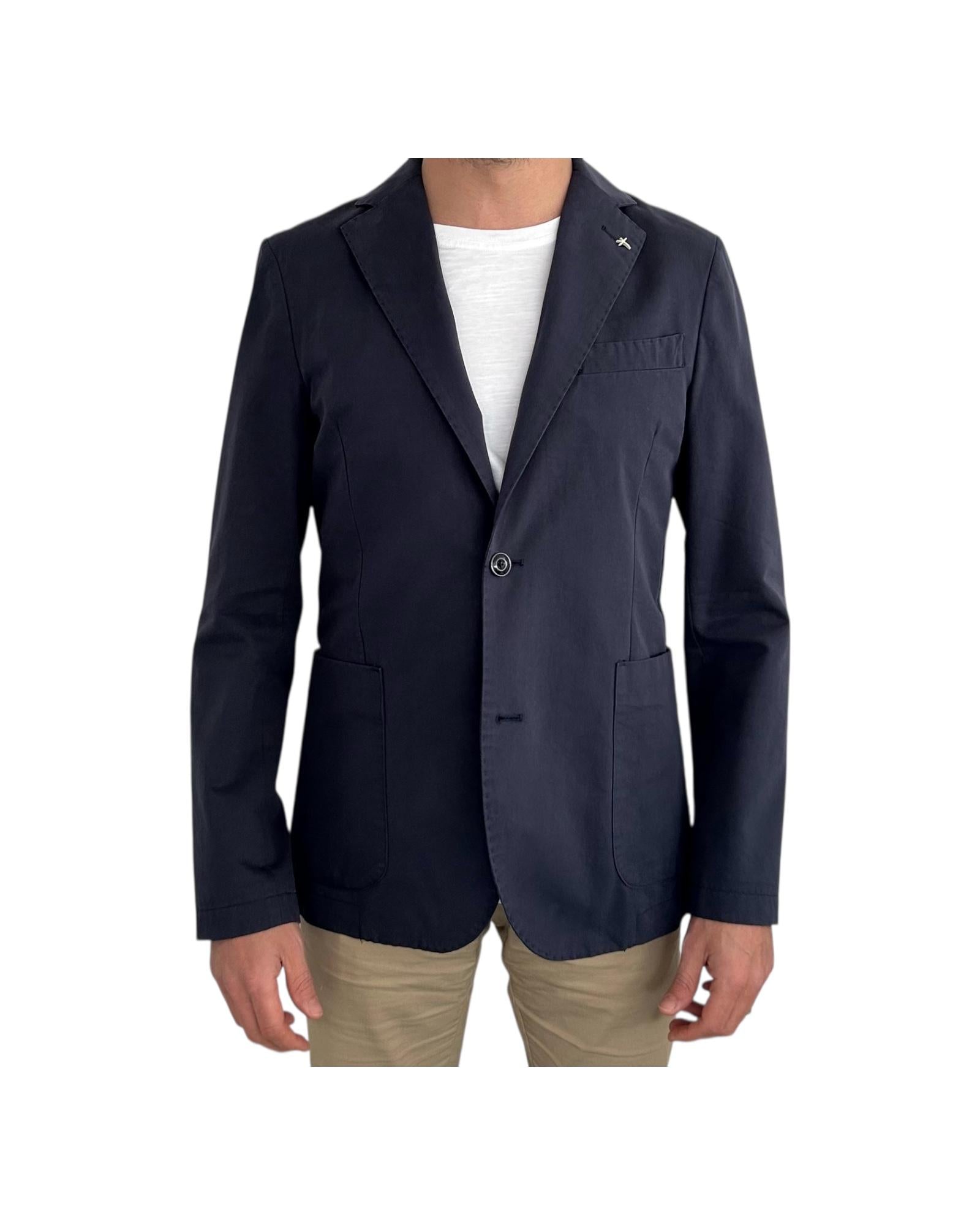 Giacca Alan a 2 bottoni , blue navy. A302ALAN60TP605- 799 AT.P.CO 