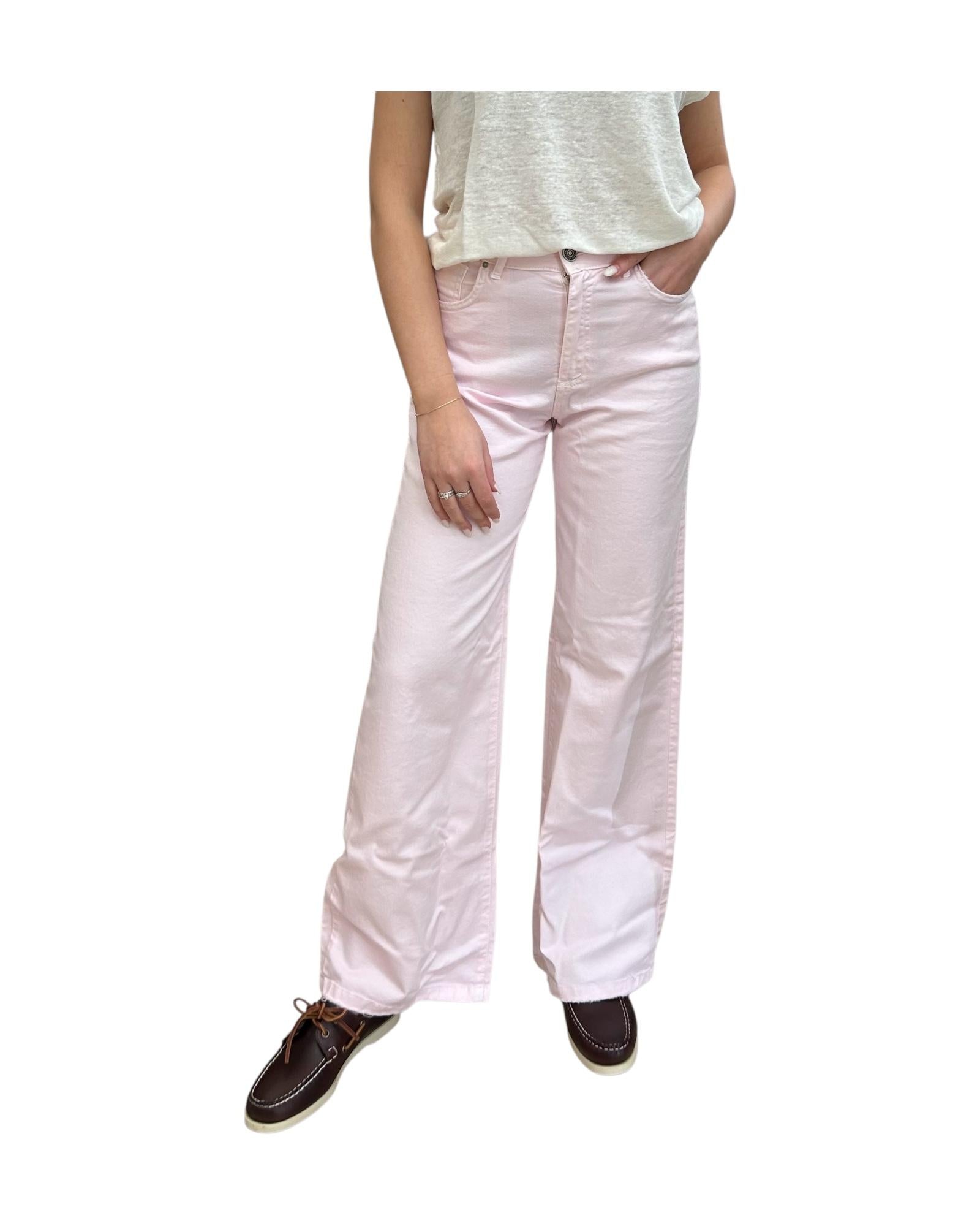Jeans Selene Palazzo Rosa SELENE 15 ROSA GOD SAVE DENIM 