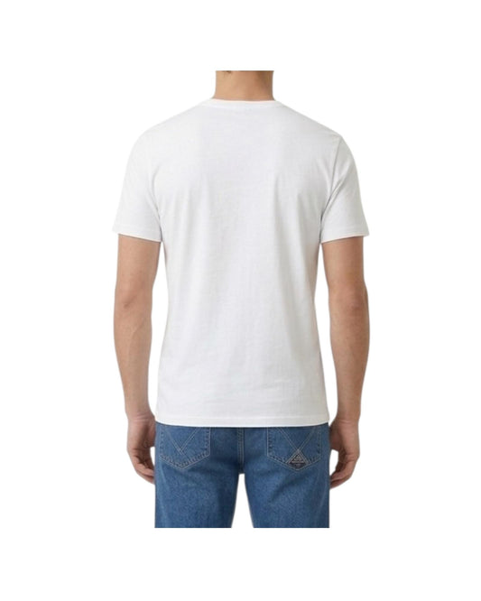 T-Shirt Pocket Optic white RRU90171CA160111 C0014 ROY ROGER'S 