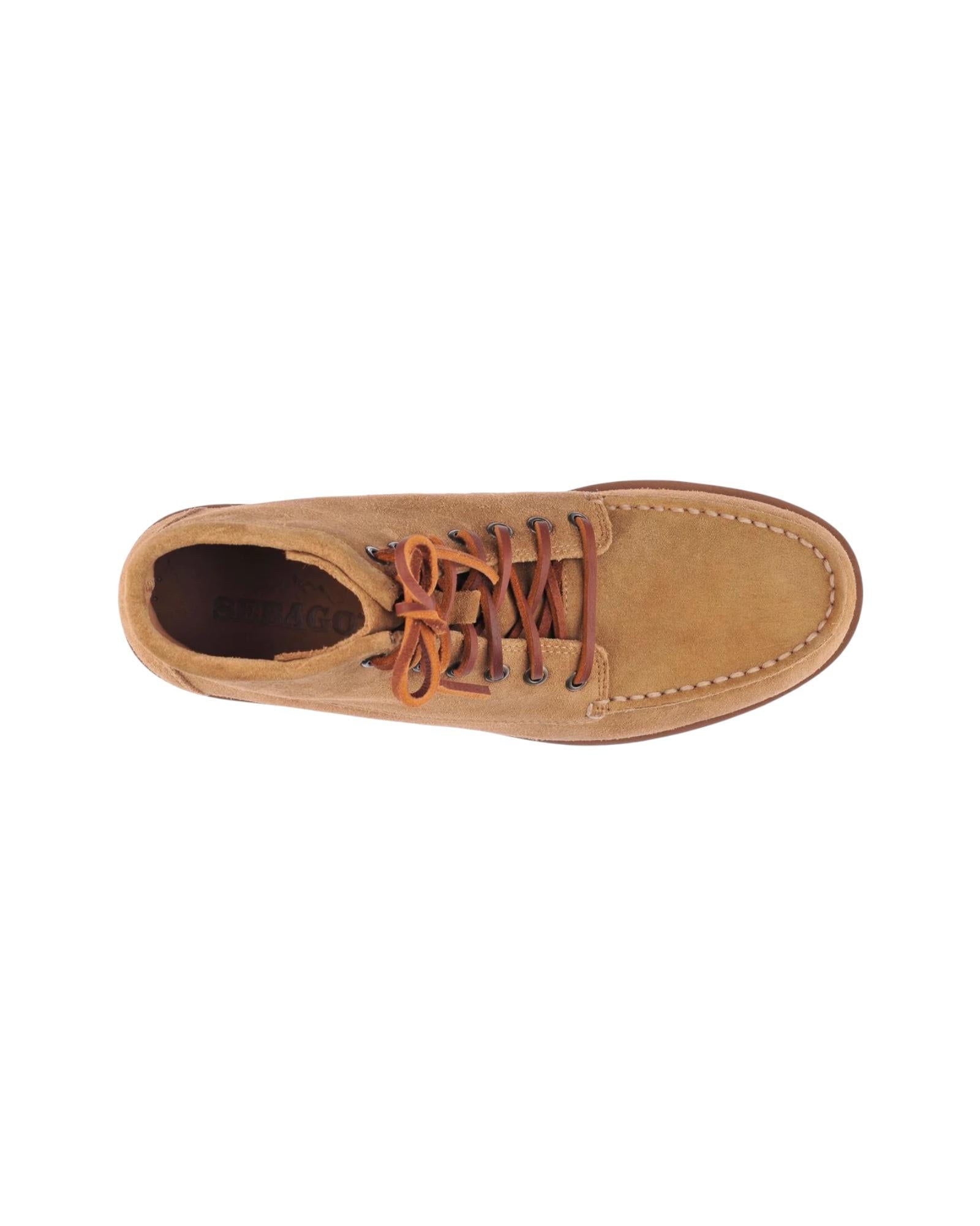 Mocassino Tala Mid Suede Beige Camel Uomo 76111SW 906 Sebago 