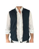 Gilet uomo blu petrolio