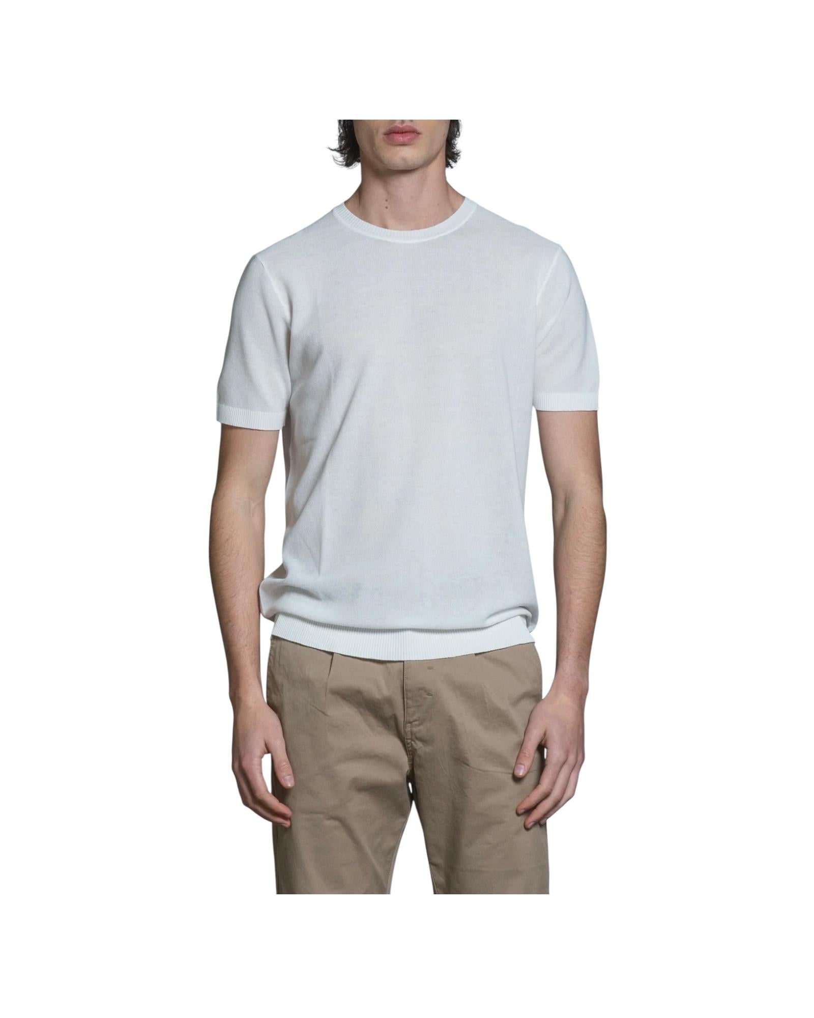 Maglia in cotone leggero White JARED CTNC24 IMPURE 