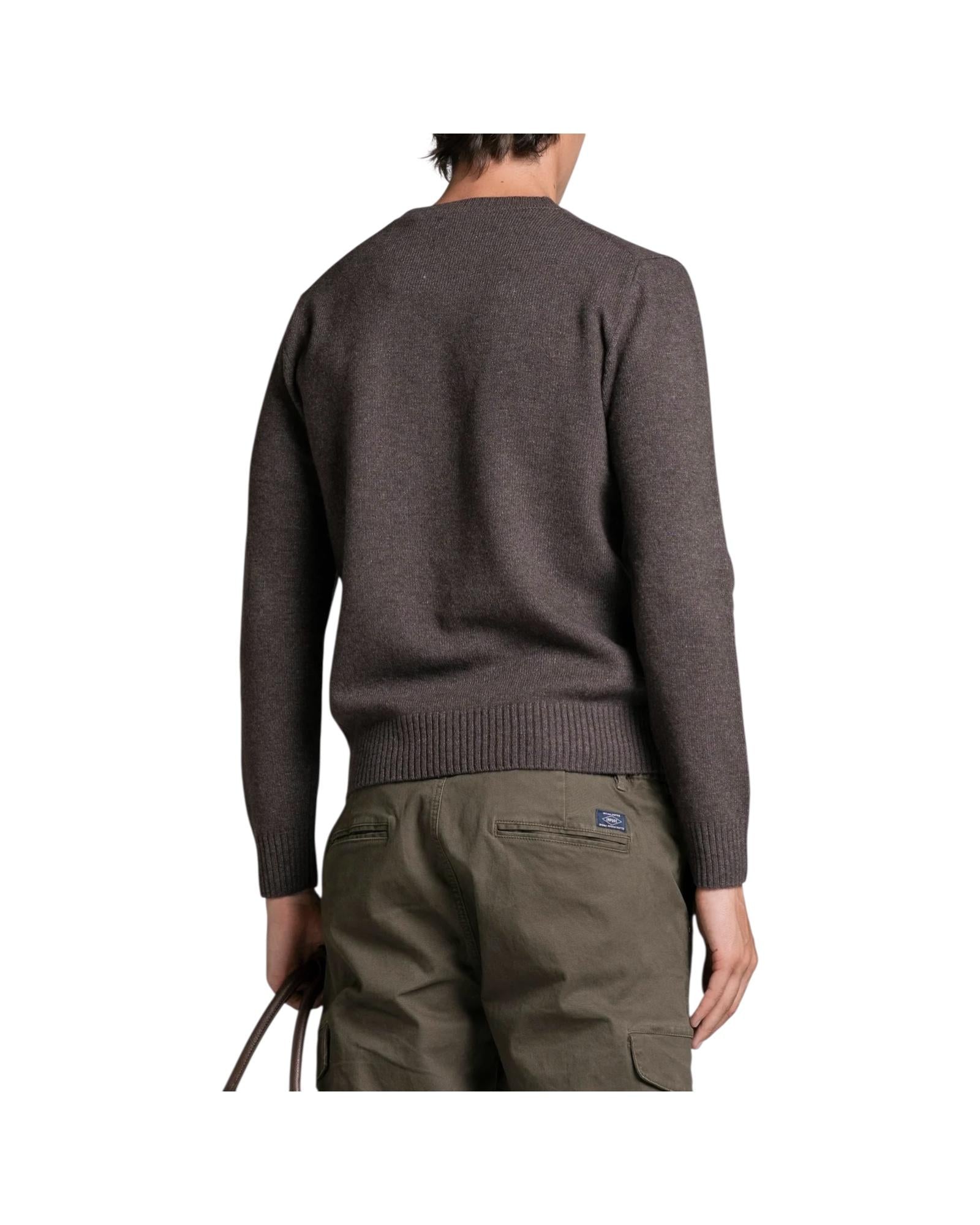 Maglione in lana Brown CHARLIE WN8C29 IMPURE 