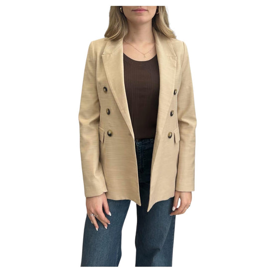Blazer doppiopetto Beige JGE Q033 021 HAVEONE 
