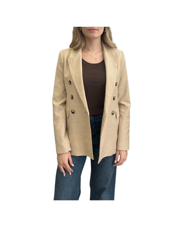 Blazer doppiopetto Beige JGE Q033 021 HAVEONE 