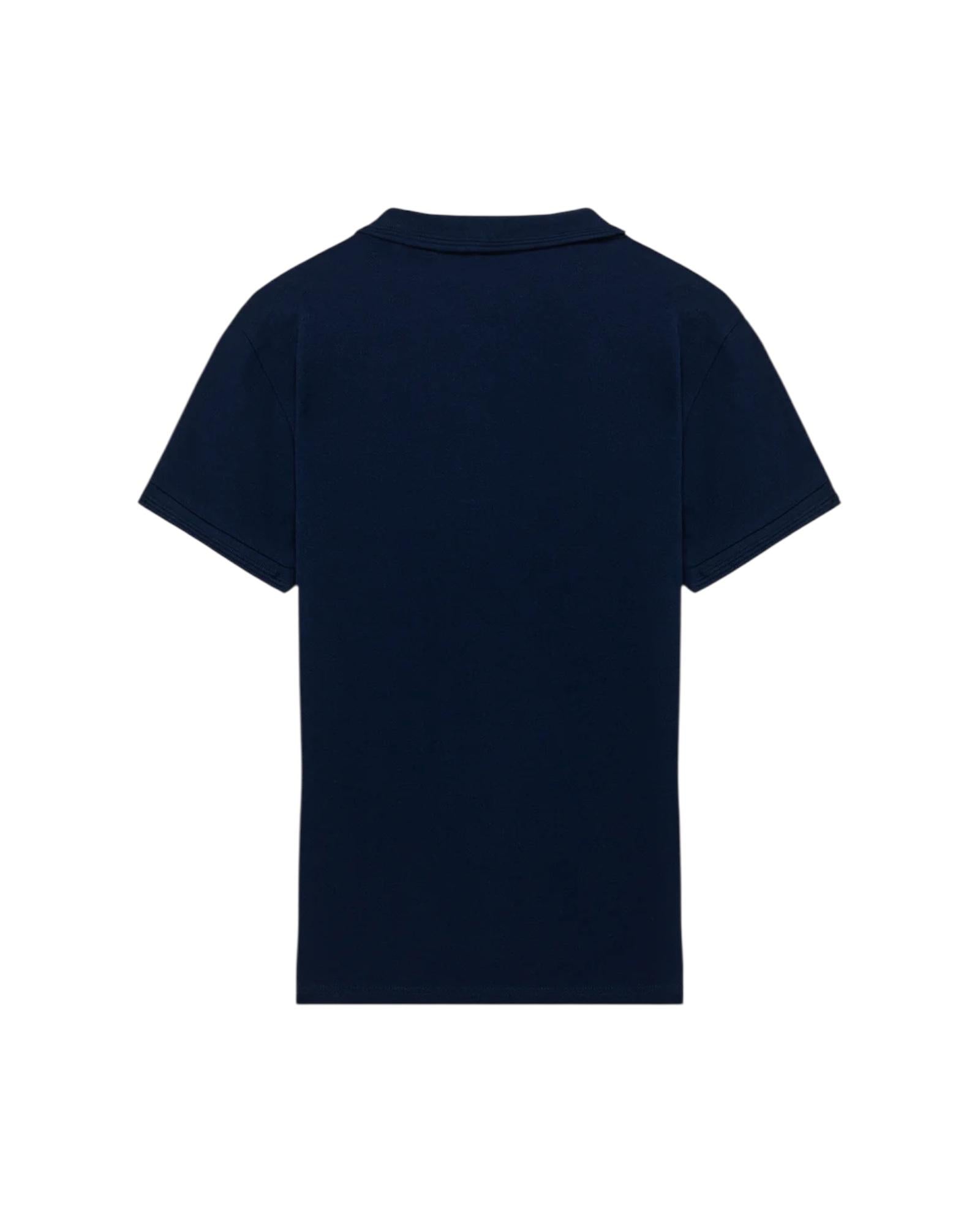 Polo in piquet Blue navy RRU500CQ36XXXX C0048 ROY ROGER'S 