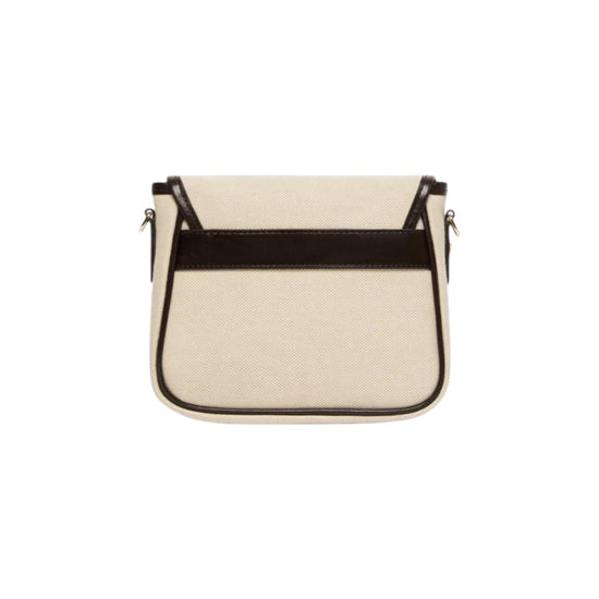 Borsa a tracolla piccola in canvas e pelle Corda AGAP 001 MAX MARA WEEKEND 