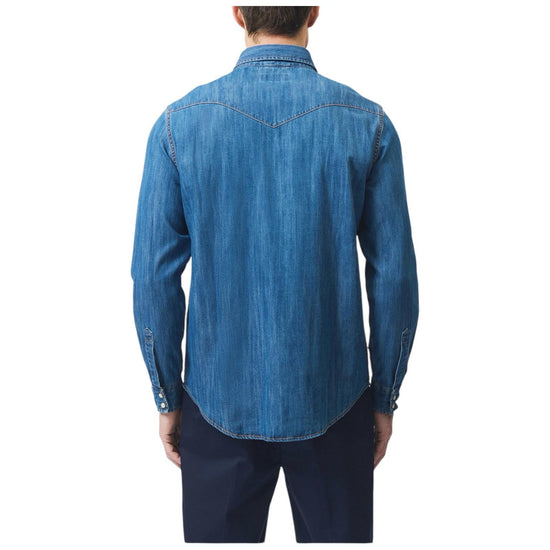 Camicia Martin Cobalt stone RRU400CG343161 C0999 ROY ROGER'S 