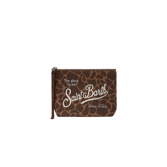 Pochette Aline in scuba con stampa animalier ALIN001 00900L MC2 SAINT BARTH 