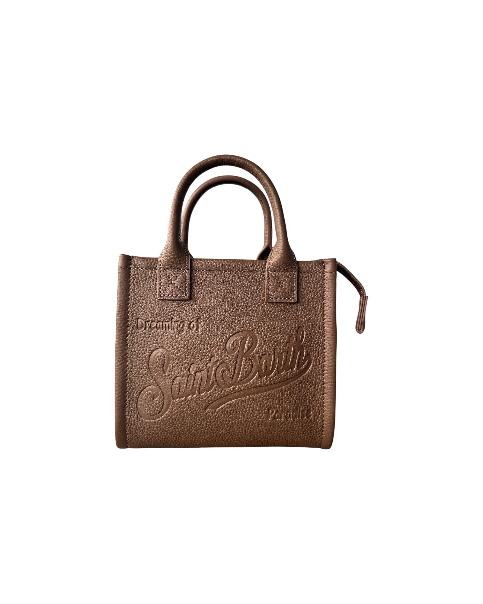 Borsa Mini Vanity Marrone VANMI001 00776I MC2 SAINT BARTH