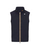 Valen stretch nylon jersey vest Blue depth