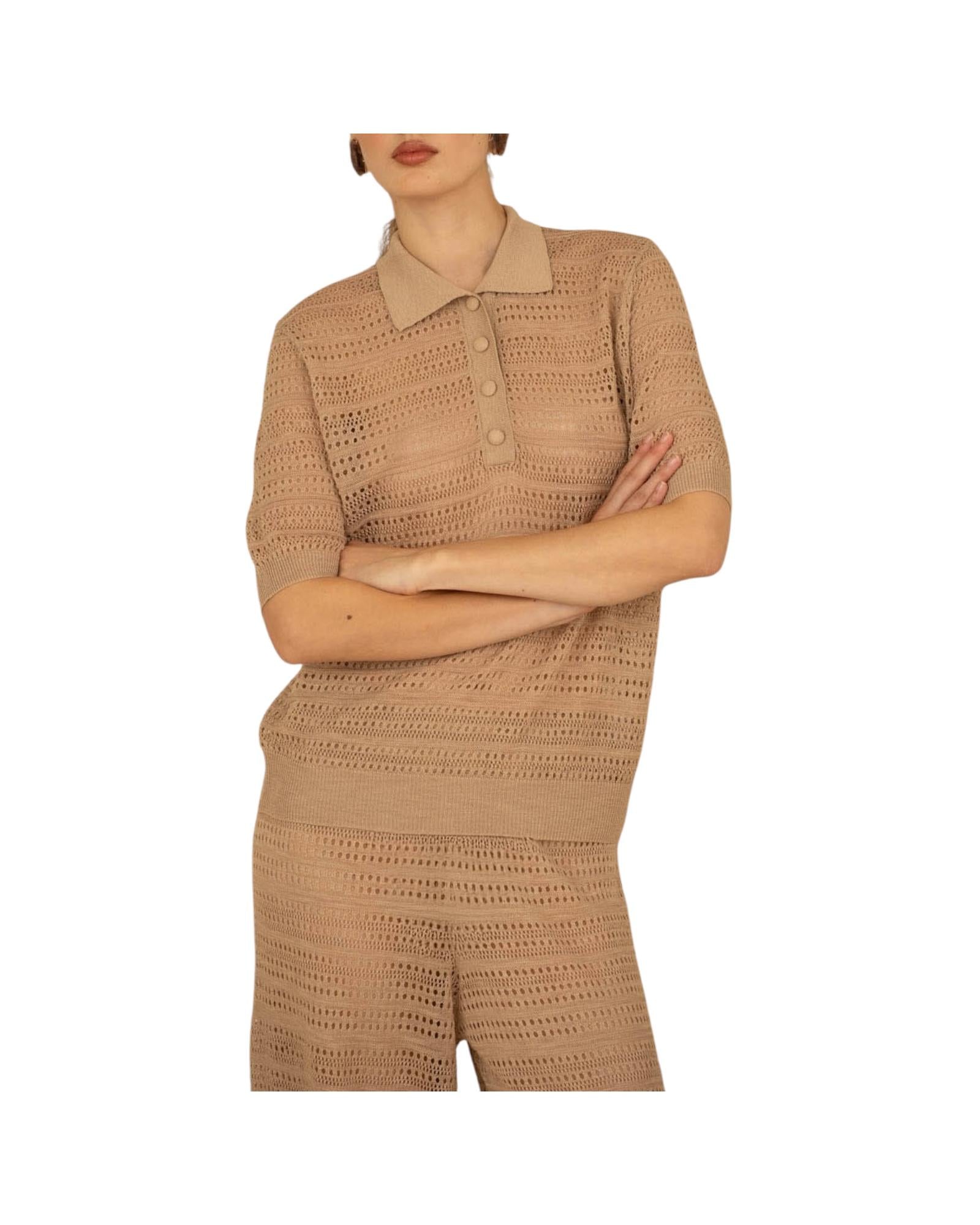 Polo in maglia Corda F02O0236 CORDA PHILIA LOFT 
