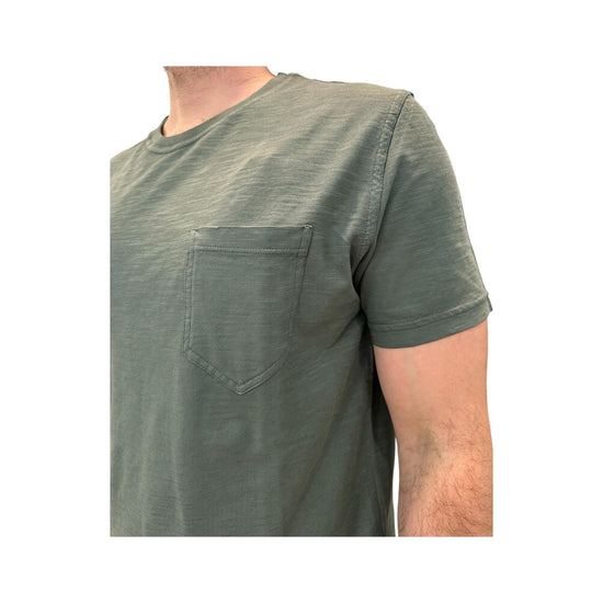 T-shirt Uomo Casco Bay Fiammata Green 1001 GREEN BL'KER 