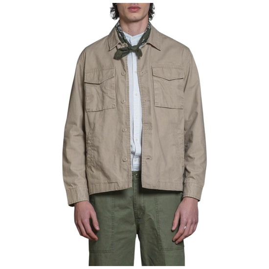 Overshirt in cotone Wash desert GATOR SLBC68 IMPURE 