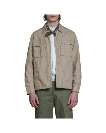 Overshirt in cotone Wash desert GATOR SLBC68 IMPURE 