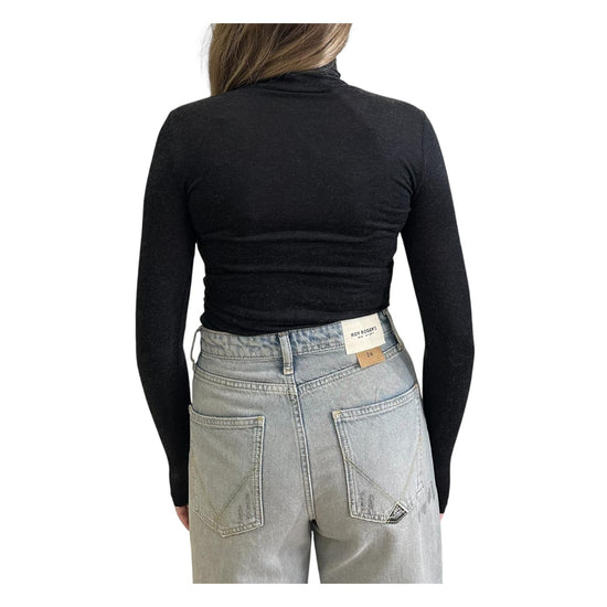 Maglia collo alto e manica lunga Nero ADRIANNA 16 CHS 