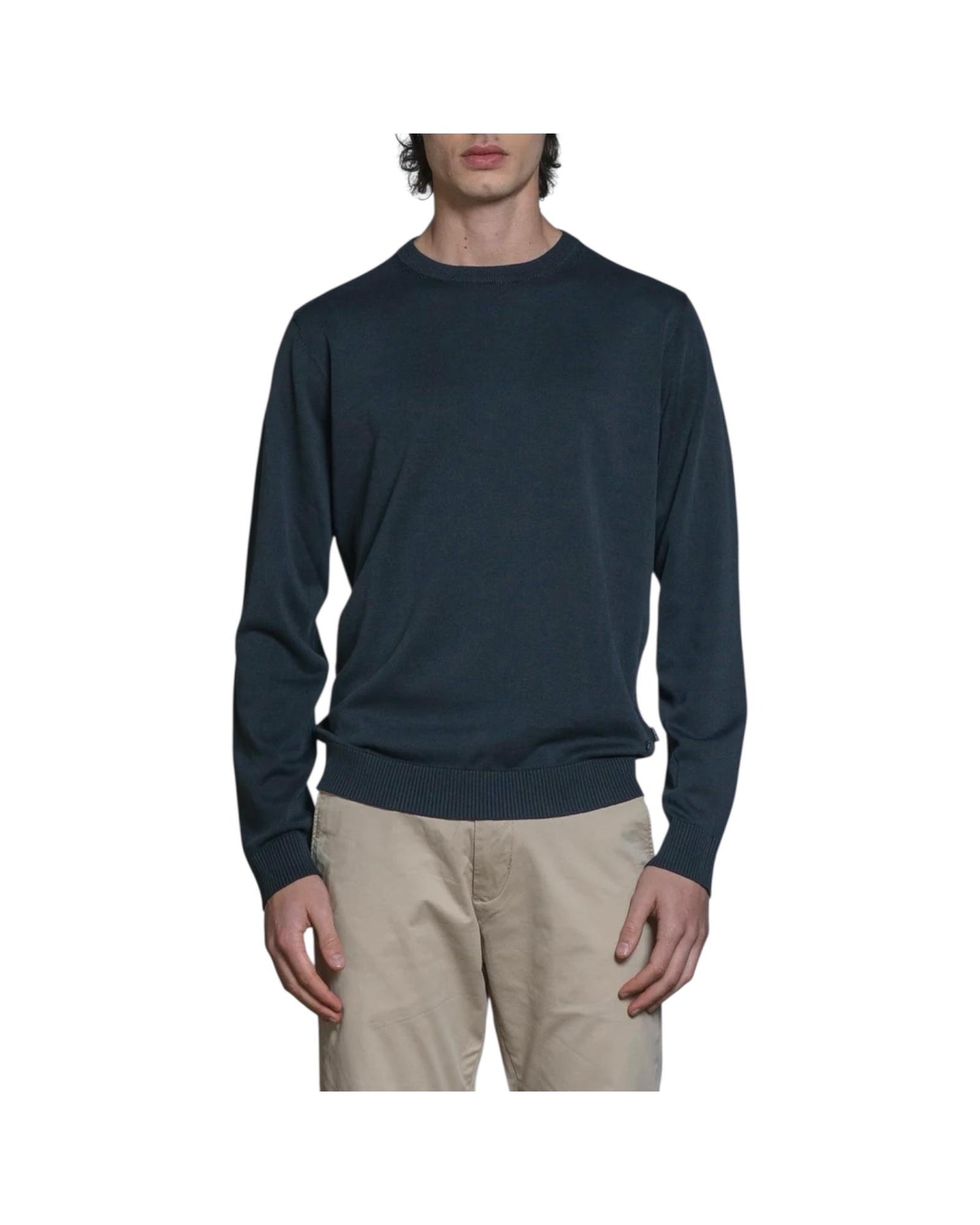 Maglione Acid wash Navy LORIS CTNC01 IMPURE 