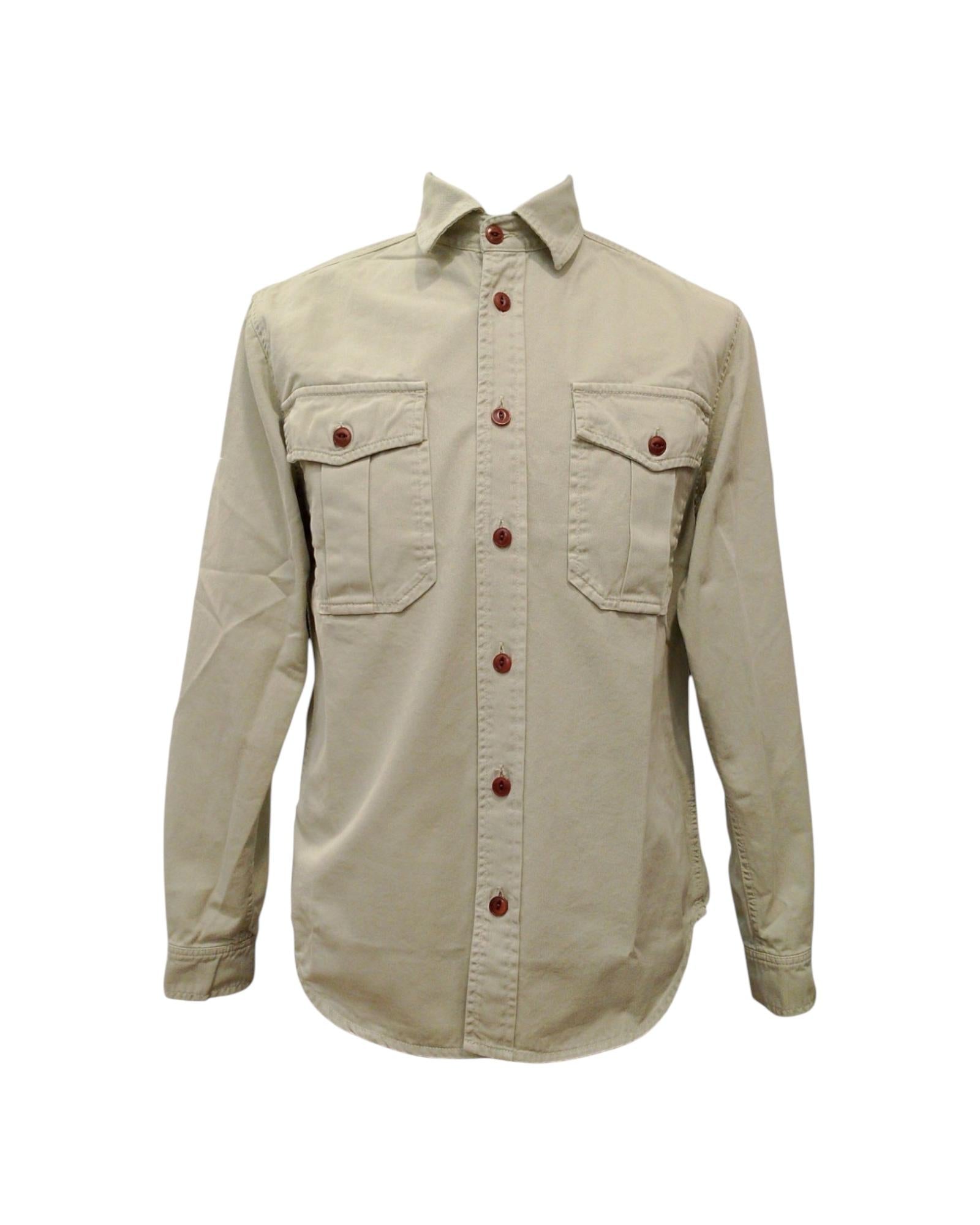 CHESAPEAKE'S GABARDINE GUIDE SHIRT ALASKASAGE