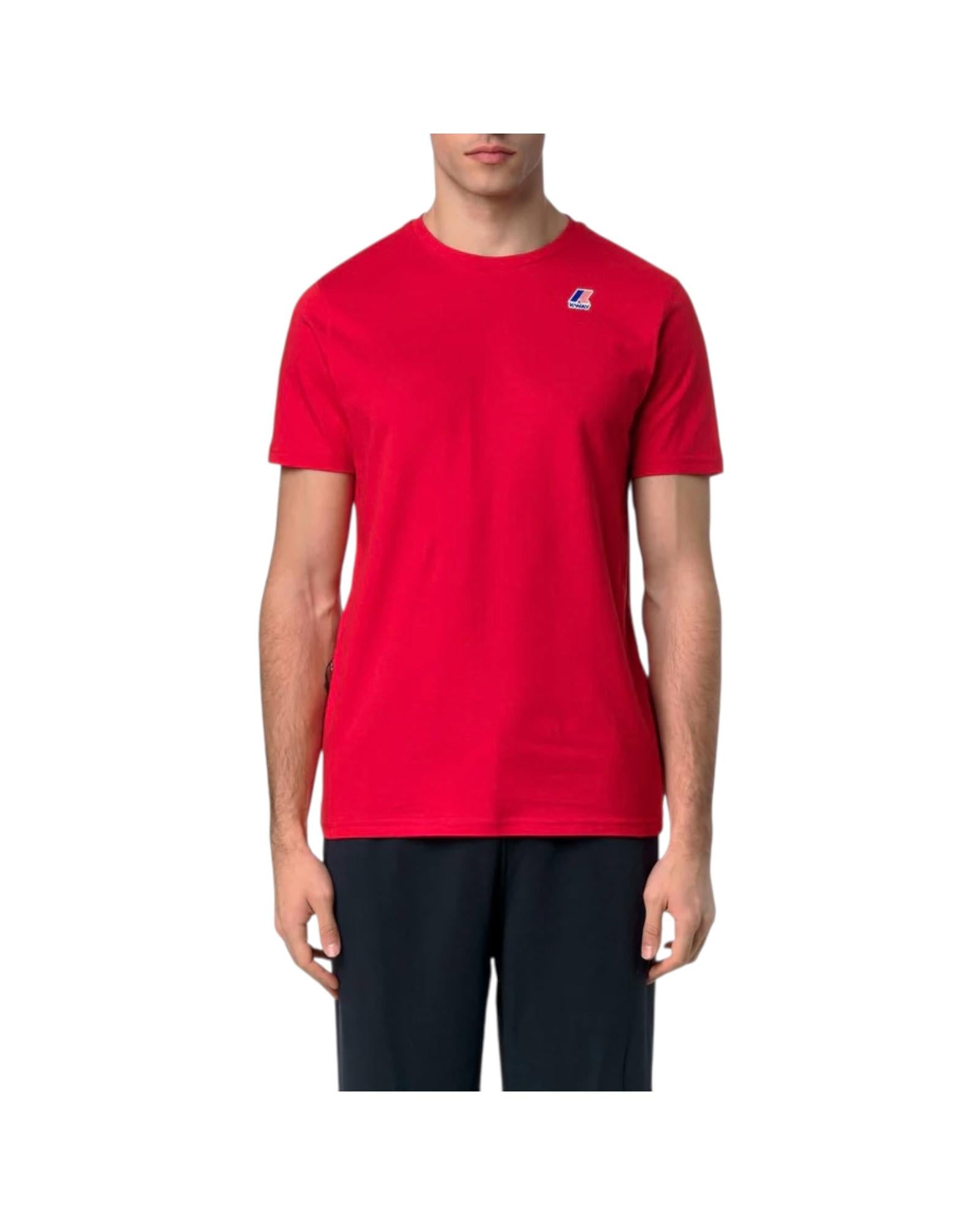 T-shirt traspirante con design ripiegabile Red K7142KW Q03 K-WAY 