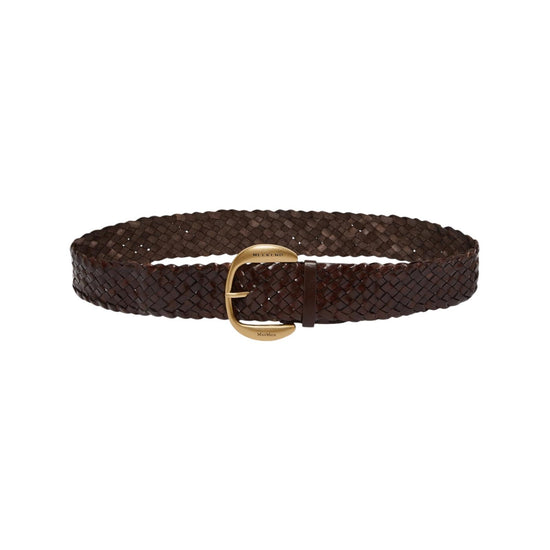 Cintura in cuoio intrecciato Testa di moro AGELO 002 MAX MARA WEEKEND 