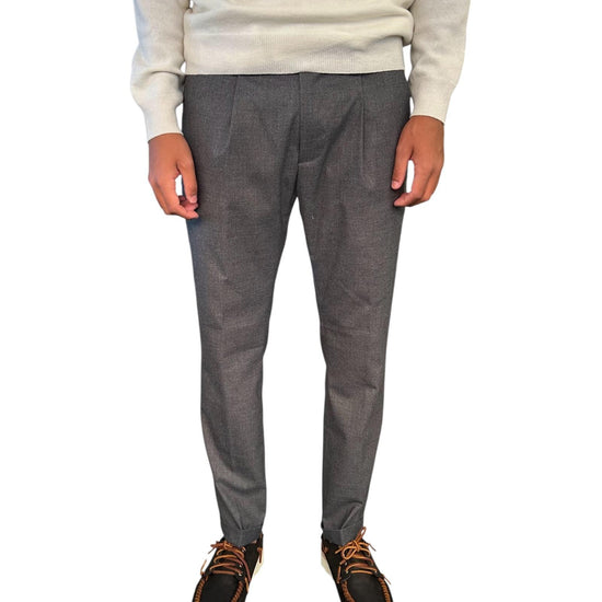 Pantalone Flanella Dark grey 045 REGENT FLANELLA DARK GREY MODFITTERS 